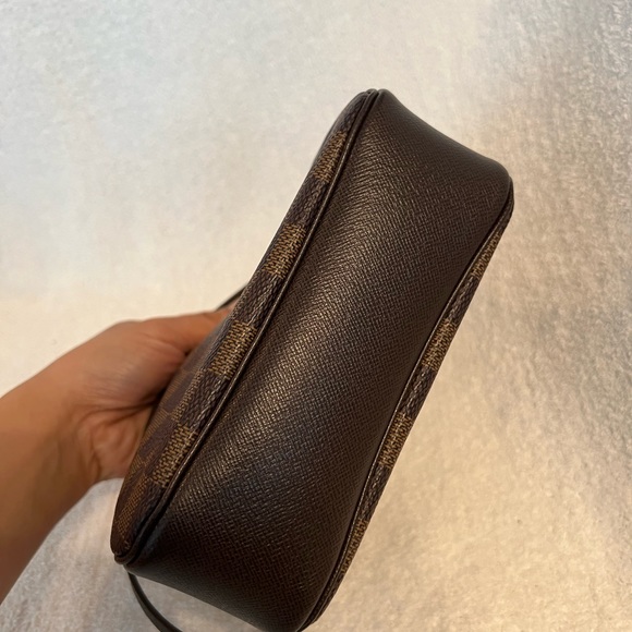 RARE Louis Vuitton Damier Ebene Trousse Pochette - Picture 5 of 8